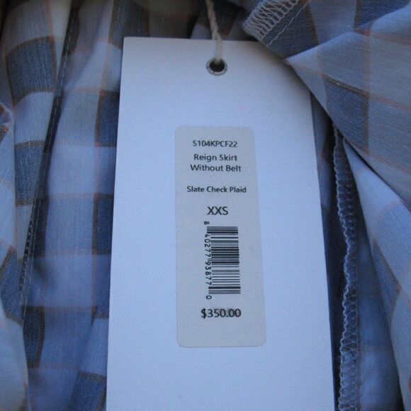 NWT Caroline Constas Reign Skirt Check - Picture 8 of 9